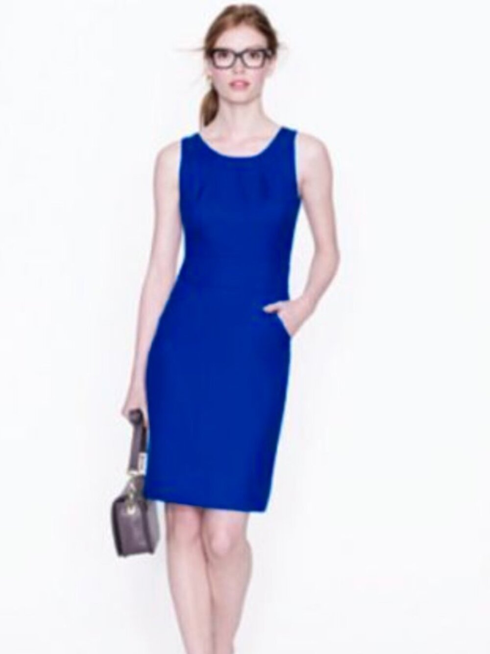 NWT J.Crew Emmaleigh Dress In Italian Merino Wool Size 6 - Picture 3 of 16